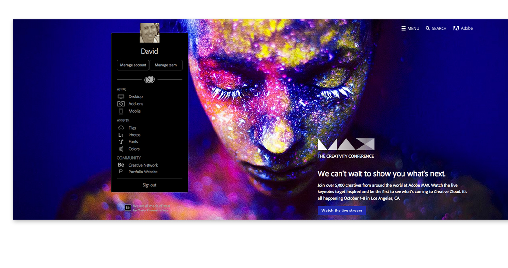 Adobe UX Creative Suite Tools